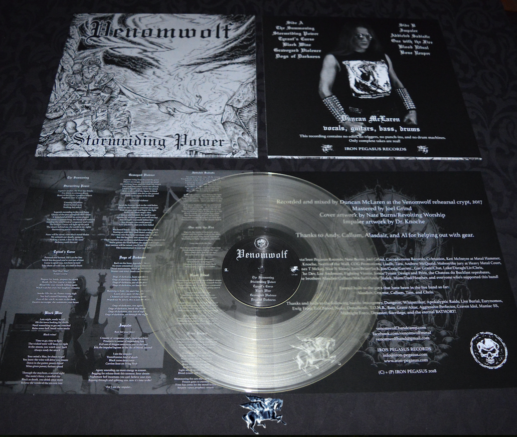 „Stormriding Power“ LP lim.100!) : Iron Pegasus Records