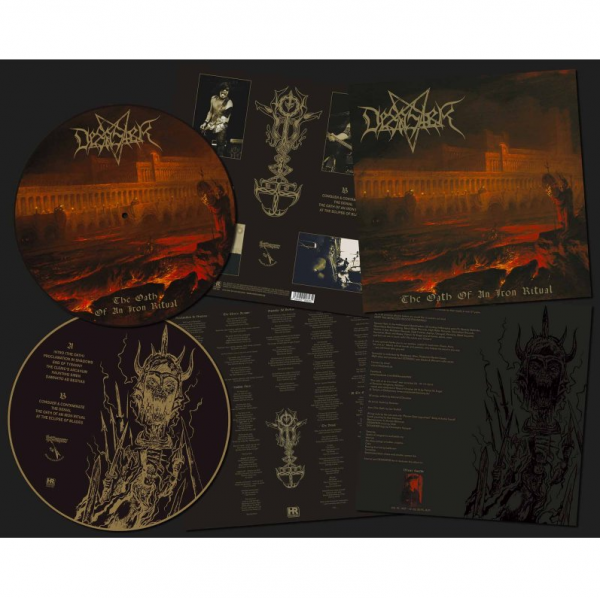 DESASTER "The Oath of an Iron Ritual" LP PICTURE
