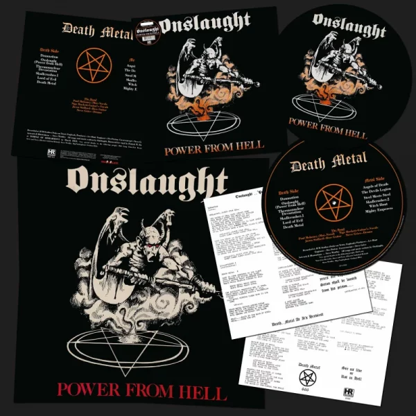 ONSLAUGHT "Power from Hell" PICTURE LP
