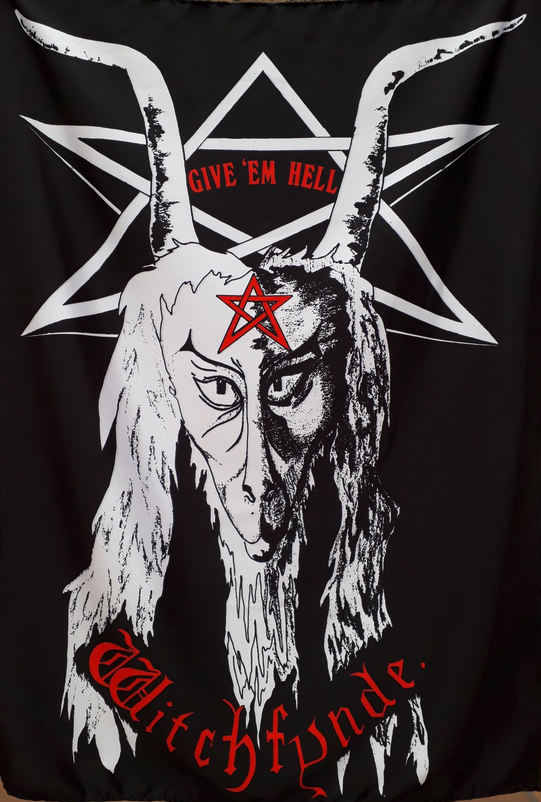WITCHFYNDE "Give 'em Hell" Flag