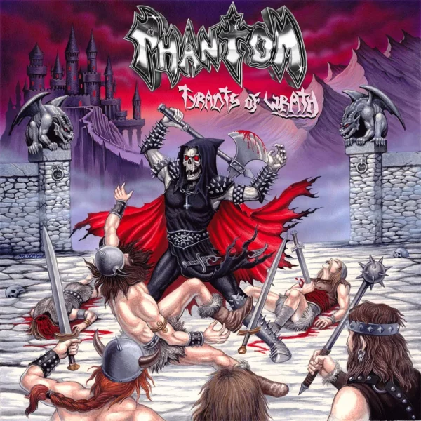 PHANTOM (Mex) "Tyrants of Wrath" LP (RED VINYL)