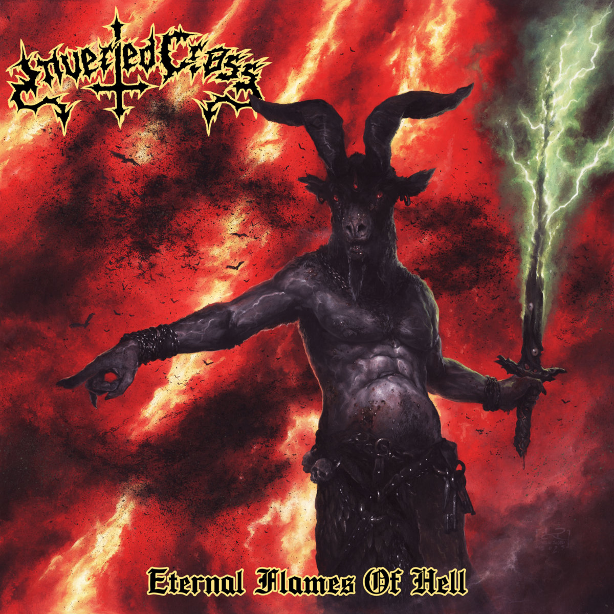 INVERTED CROSS "Eternal Flames Of Hell" CD
