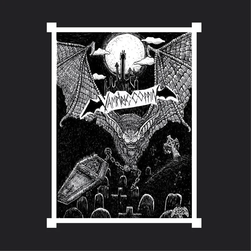 VAMPIRIC COFFIN "s/t" LP (red splatter)