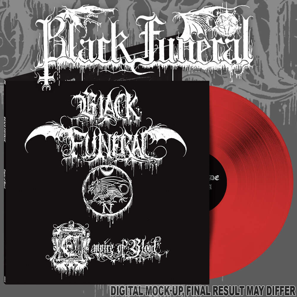 BLACK FUNERAL "Empire of Blood" Gatefold LP (Red Vinyl)