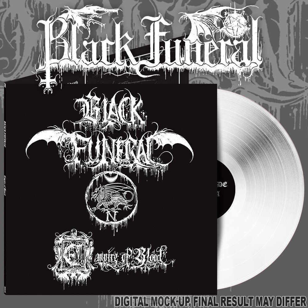 BLACK FUNERAL "Empire of Blood" Gatefold LP (white Vinyl)