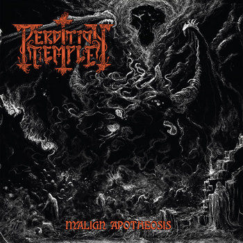PERDITION TEMPLE "Malign Apotheosis" US LP ( Neon Orange Vinyl)