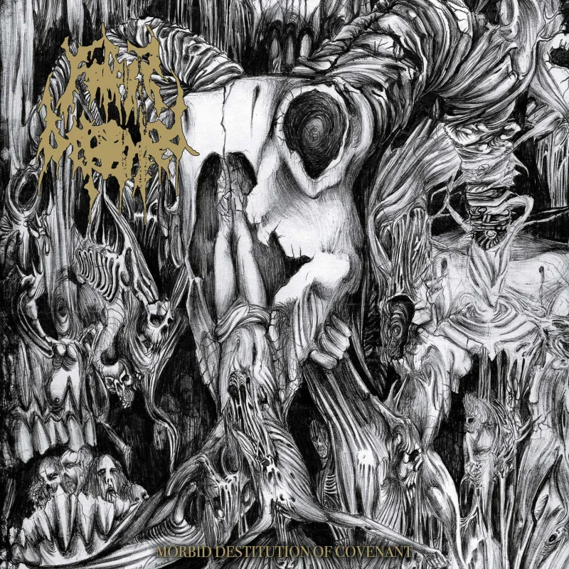FATHER BEFOULED "Morbid Destitution of Covenant" LP (GOLD)