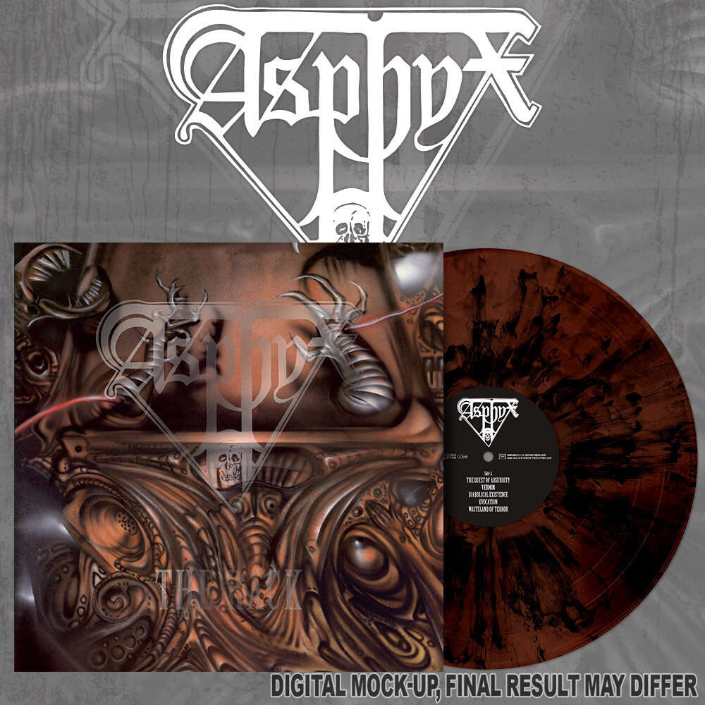 ASPHYX "The Rack" LP (Splatter vinyl)