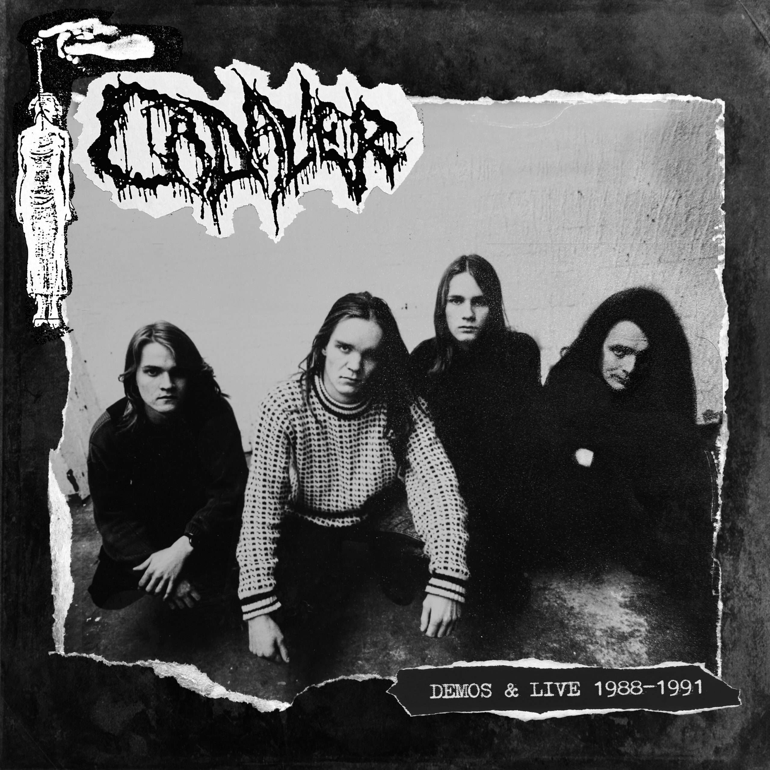 CADAVER "Demos & Live 1988-1991" Double CD